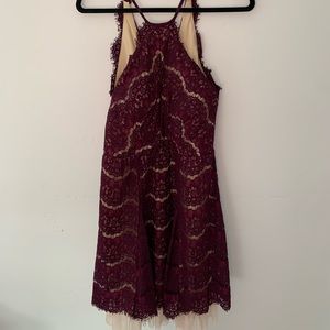 Fancy Maroon Dress